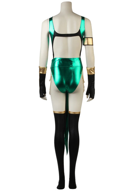 Mk9 Jade Halloween Outfit Cosplay Costume