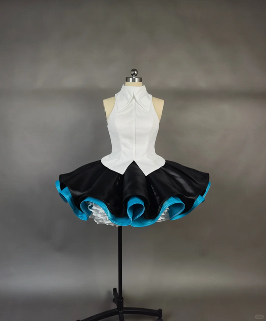 Hatsune Miku Star S White Cosplay Dress