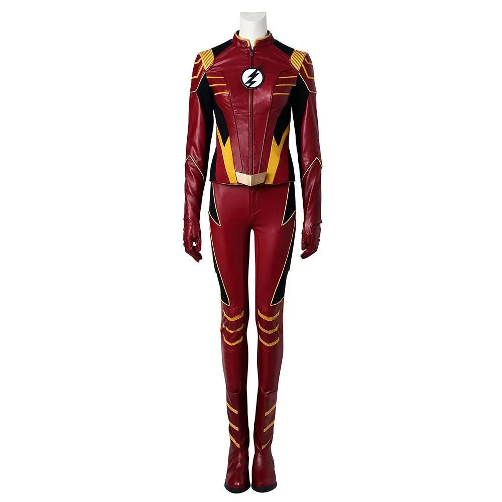 Female Speedster Jesse Quick Cosplay Costume