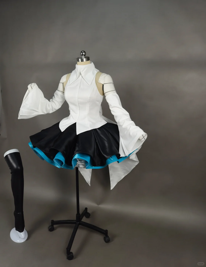 Hatsune Miku Star S White Cosplay Dress