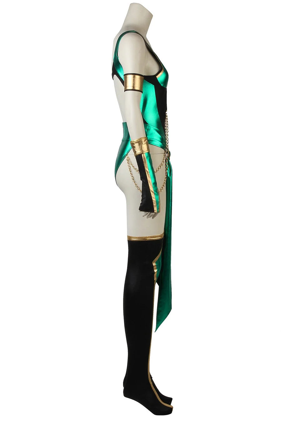 Mk9 Jade Halloween Outfit Cosplay Costume