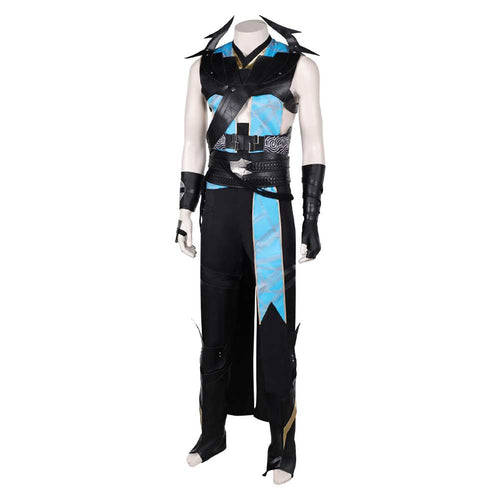 Quan Chi Black Outfit Cosplay Costume