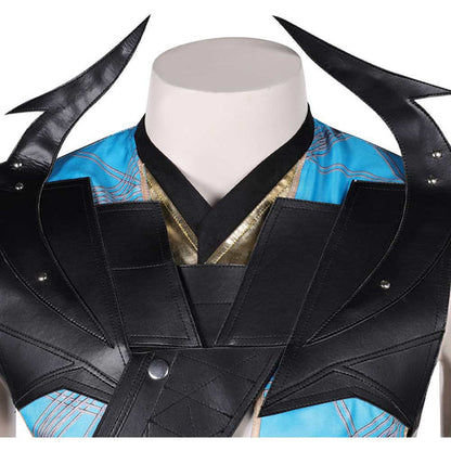 Quan Chi Black Outfit Cosplay Costume