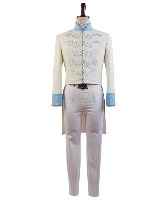 2015 Prince Charming White Cosplay Costume